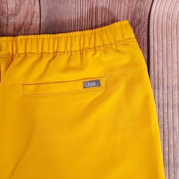 Figs Mens Size XL Tansen Scrub Pants Joggers Limited Edition Emergency Yellow - Picture 7 of 12